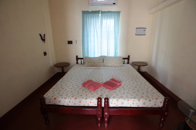 standard double room with private toilet for budget travellers